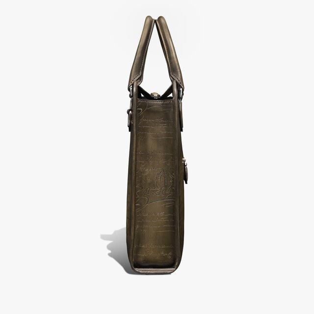 Sac Bandoulière Premier Jour Cabas En Cuir Scritto, APPENNINI, hi-res 4