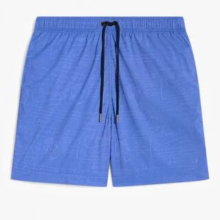 Scritto Swim Shorts, BLUE HAWAI, hi-res