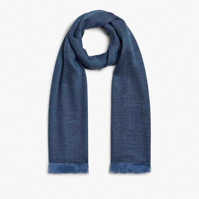 Light Scritto Scarf, BLUE HAWAI, hi-res 1
