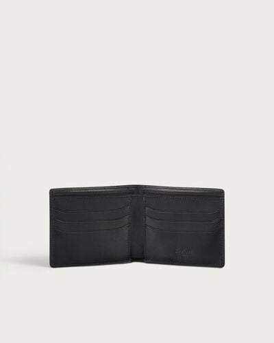 Makore Flap Compact Wallet, Nero Blu, hi-res