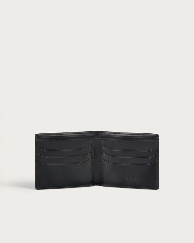 Portefeuille Compact &agrave; Rabat Makore, Nero Blu, hi-res