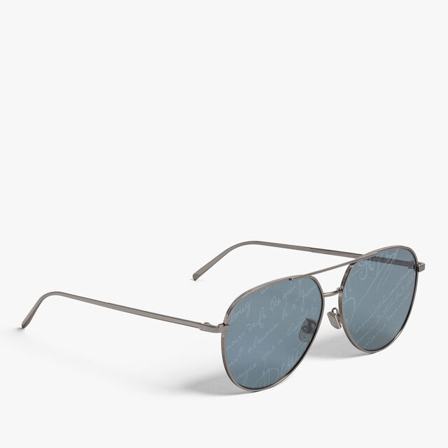 Glint Metal Sunglasses, BLACK GOLD + BROWN SCRITTO, hi-res 2