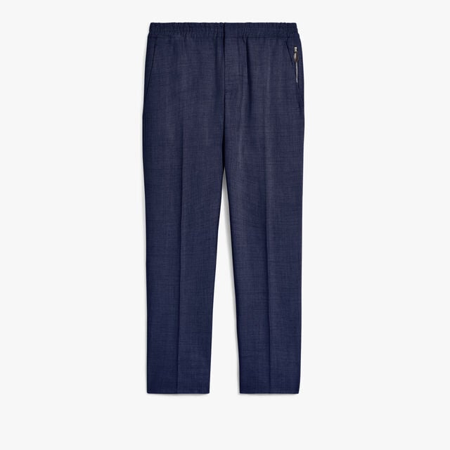 Drawstring Trousers, SHADES OF BLUE  , hi-res 1