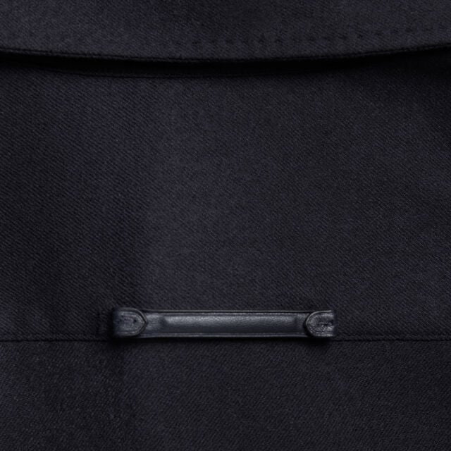 Wool Military Shirt, MIDNIGHT BLUE, hi-res 5