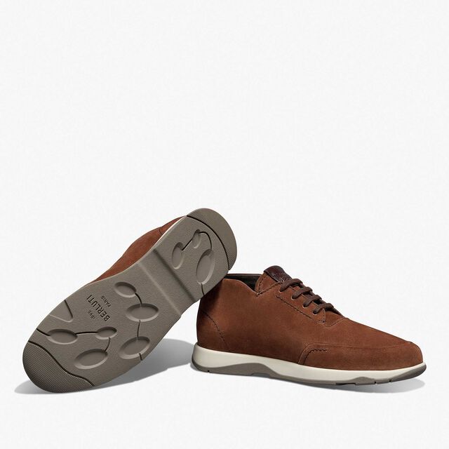 Échappée Suede Mid Top Derby, DOWN TOWN BROWN, hi-res 4