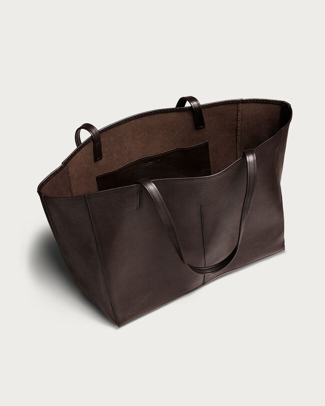 Carry More Tote Bag, Dark Brown, hi-res