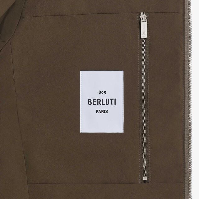 Blouson Nylon Scritto, SEPIA    , hi-res 6