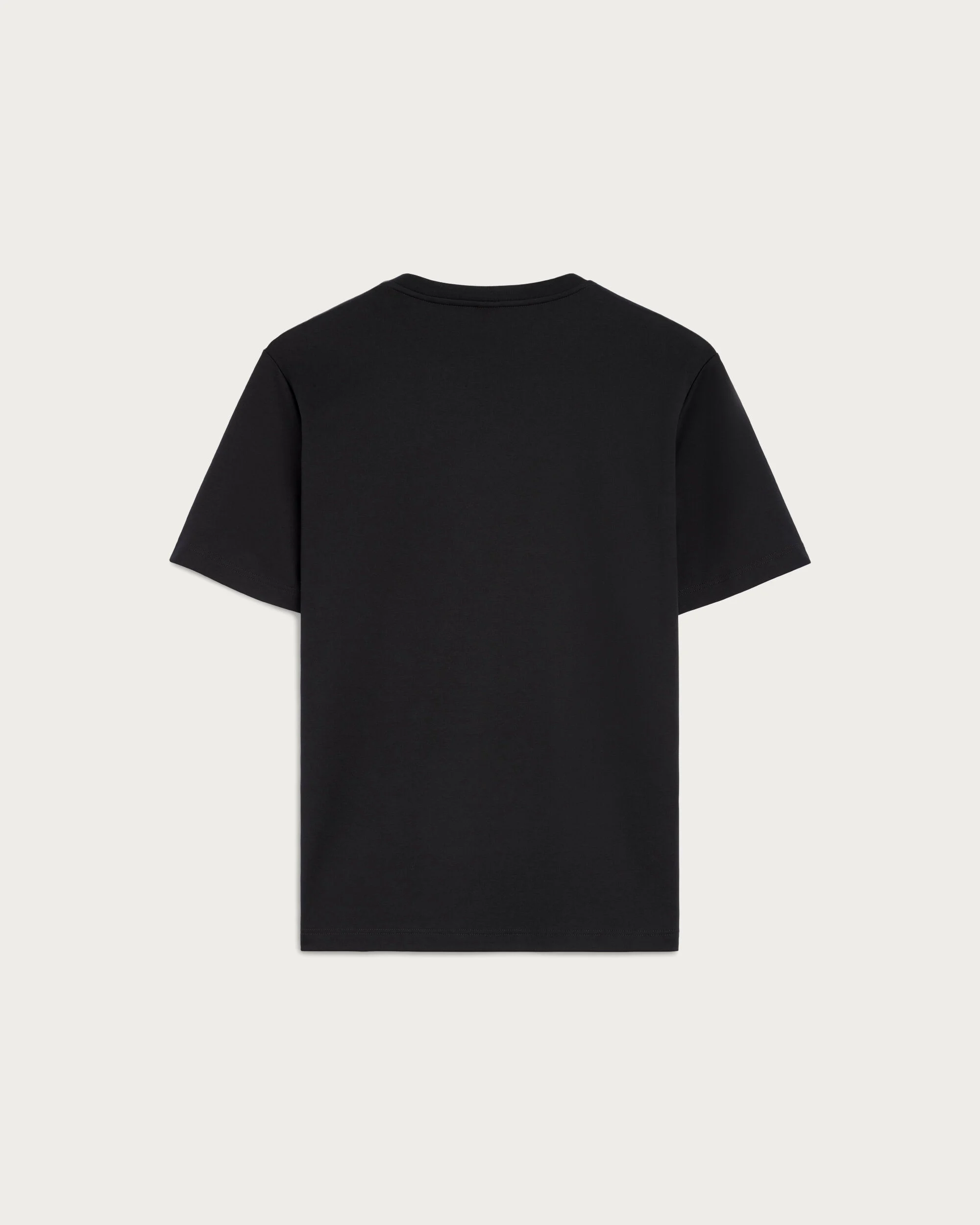 Scritto Embroidery T-shirt, Marine, hi-res