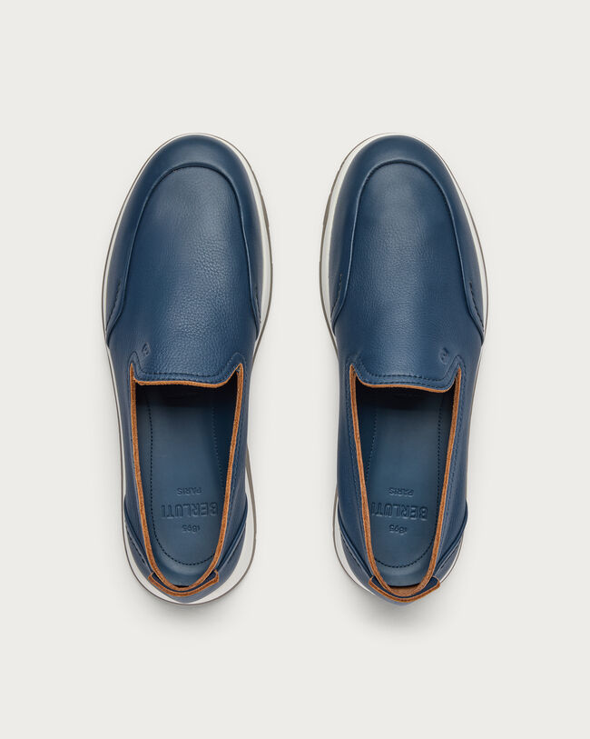 Echapp&eacute;e Loafer, Navy Blue, hi-res