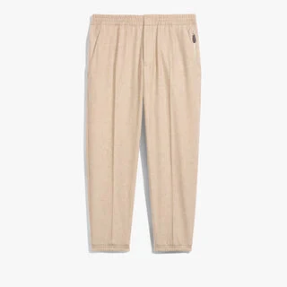 Cashmere Stretch Joggpants, WARM BEIGE, hi-res