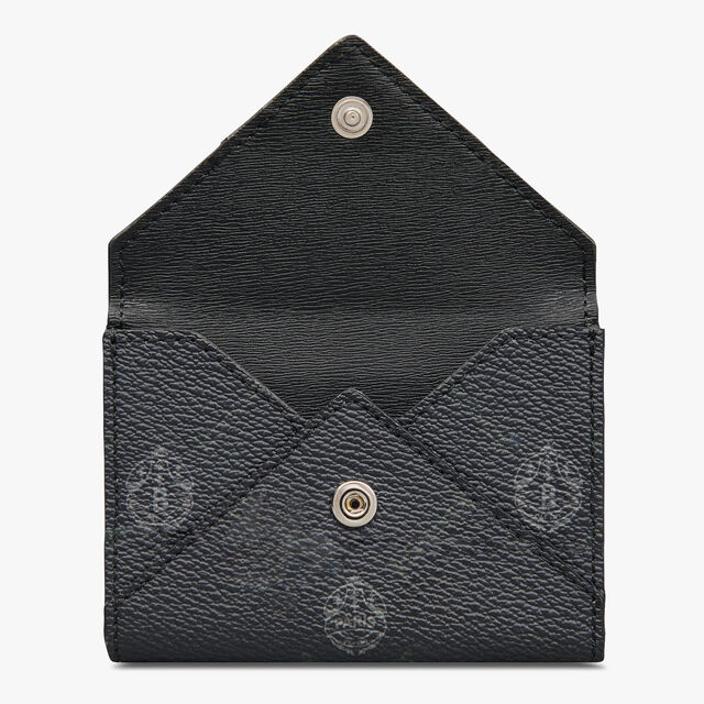 Enveloppe Canvas And Leather Trifold, BLACK + TDM INTENSO, hi-res