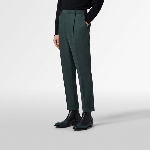 Berluti Trousers, FIR GREEN, hi-res 2
