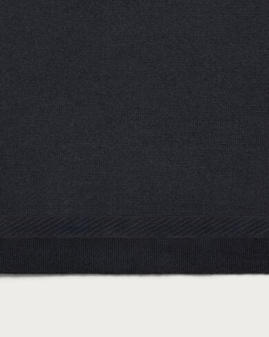 B-Thabor Embroidery Short-Sleeves Crewneck, Nero Blue, hi-res