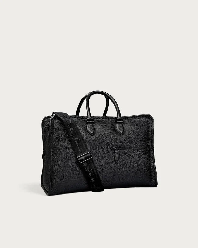 Overnight Travel Bag, Deep Black, hi-res