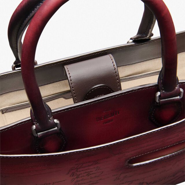 Toujours XS Gradiant Scritto Leather Tote Bag, LIGHT SAINT EMILION, hi-res 6
