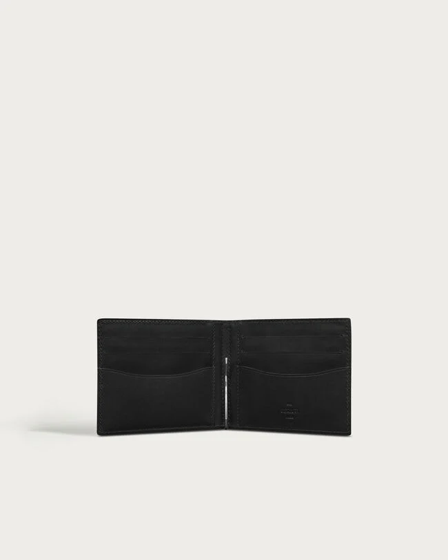 Figure Compact Wallet, Nero Grigio, hi-res