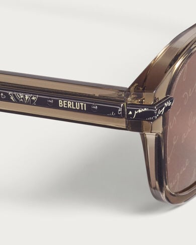 Flare Sunglasses, Beige & Brown, hi-res