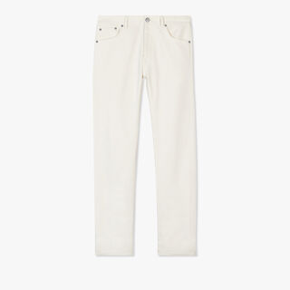 Pantalon en Denim White, OFF WHITE, hi-res