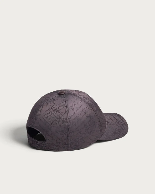 Casquette Motif Scritto, Warm Grey, hi-res