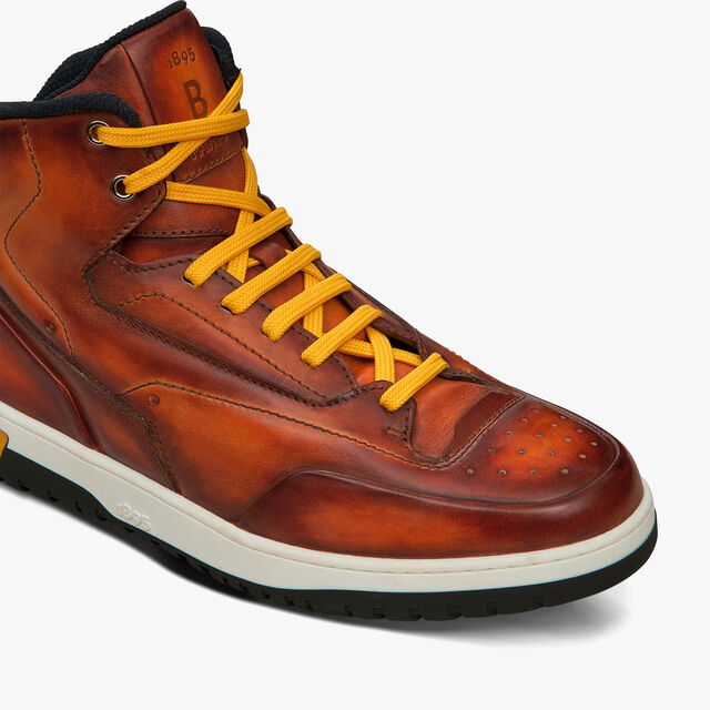Playoff Leather Sneaker, HONEY, hi-res 6
