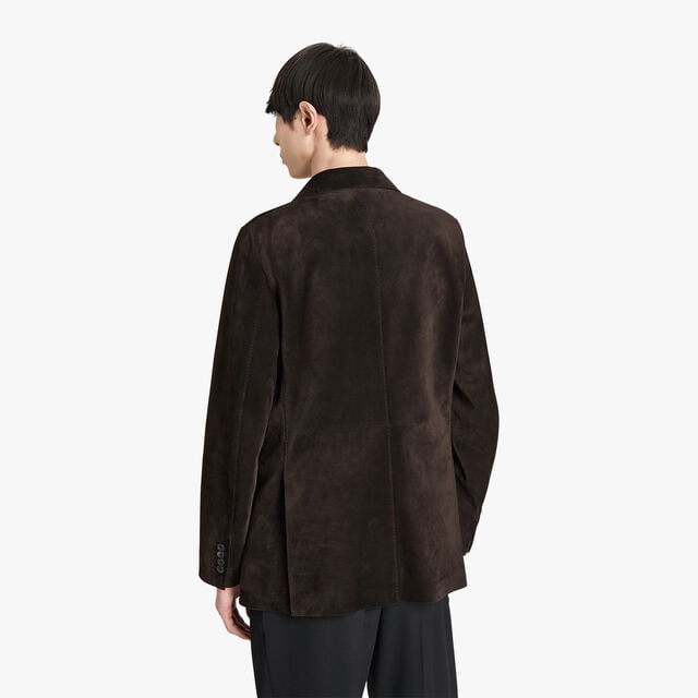 Suede Blazer, EARTH BROWN, hi-res 3