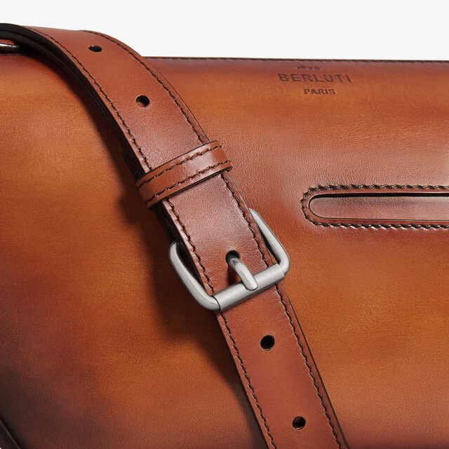 Toujours Soft Zipped Hobo Xs Leather Messenger, ARANCIO VERMIGLIO, hi-res 11