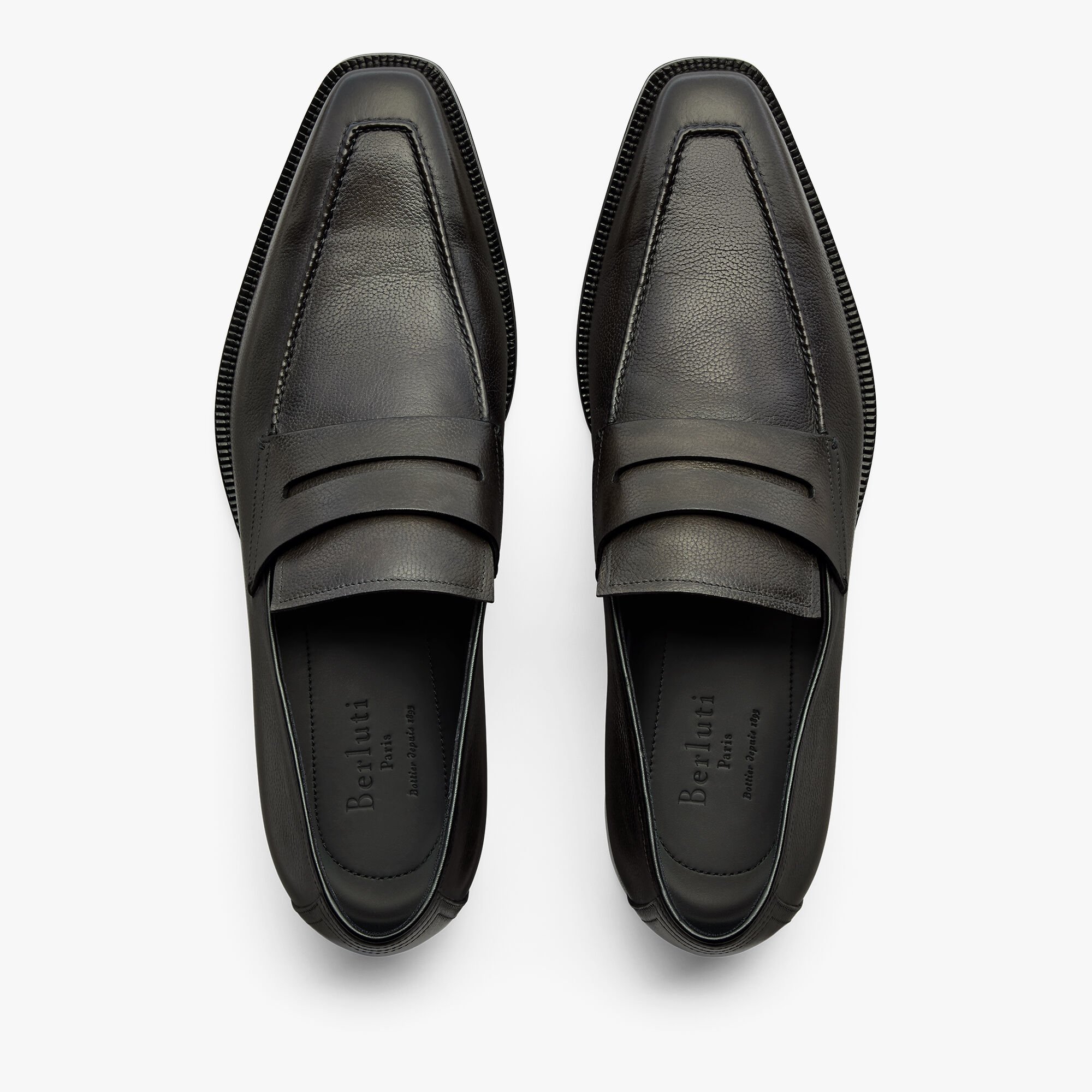 アンディ デムジュール ネオ フレックス レザー ローファー