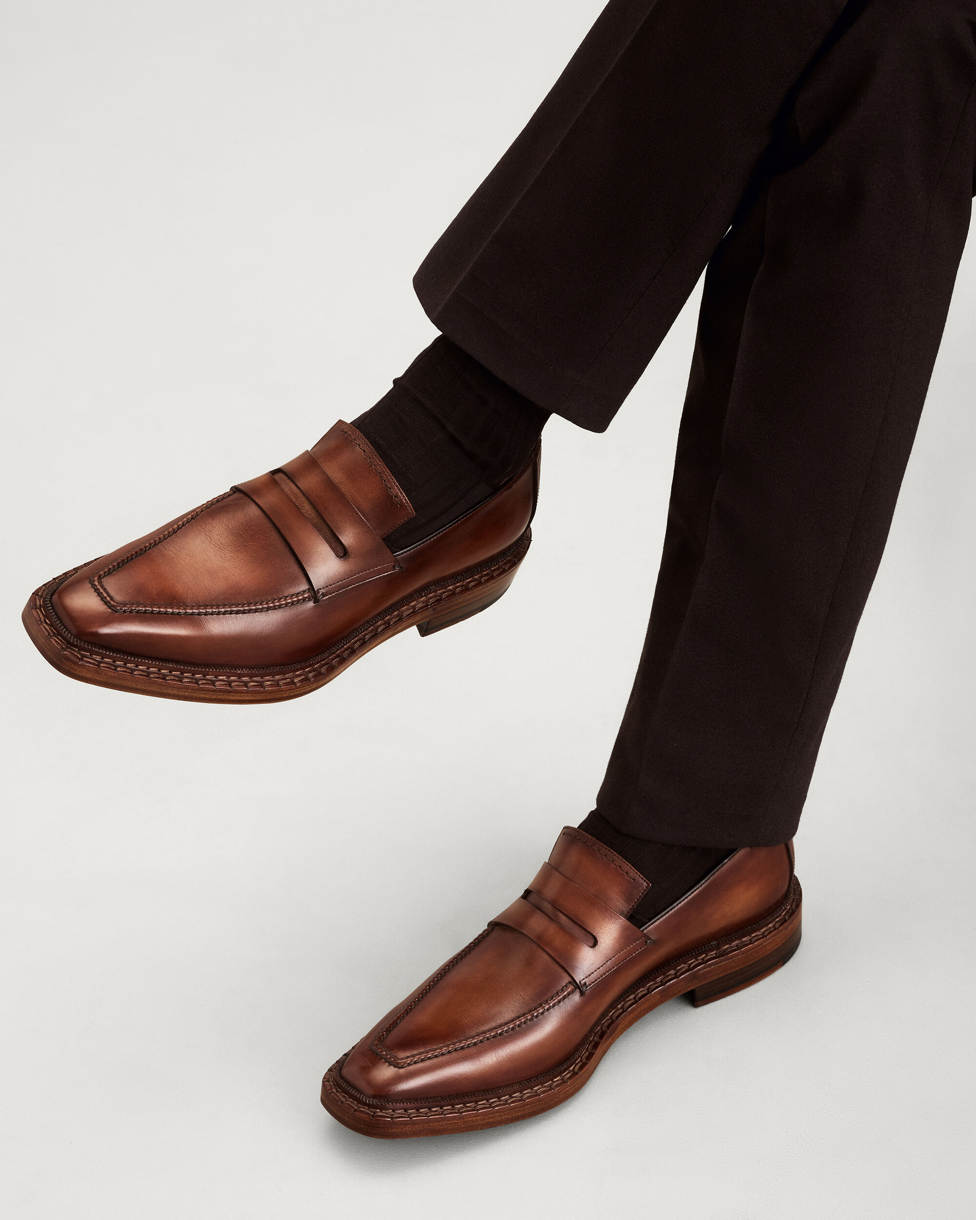 Berluti ダークブラウン ローファー　革靴 ローファー 紳士用 | ベルルッティ JP