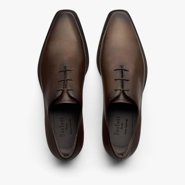 Alessandro Demesure Neo Flex Venezia Softy Calf Leather Oxford, SOFT BROWN, hi-res 3