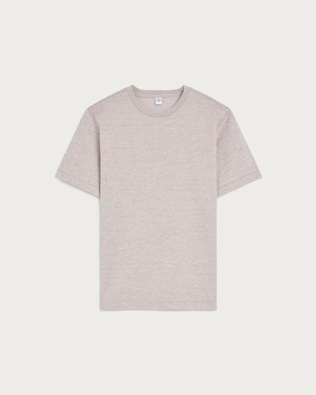 Scritto Piqu&eacute; T-shirt, Breezy Beige, hi-res