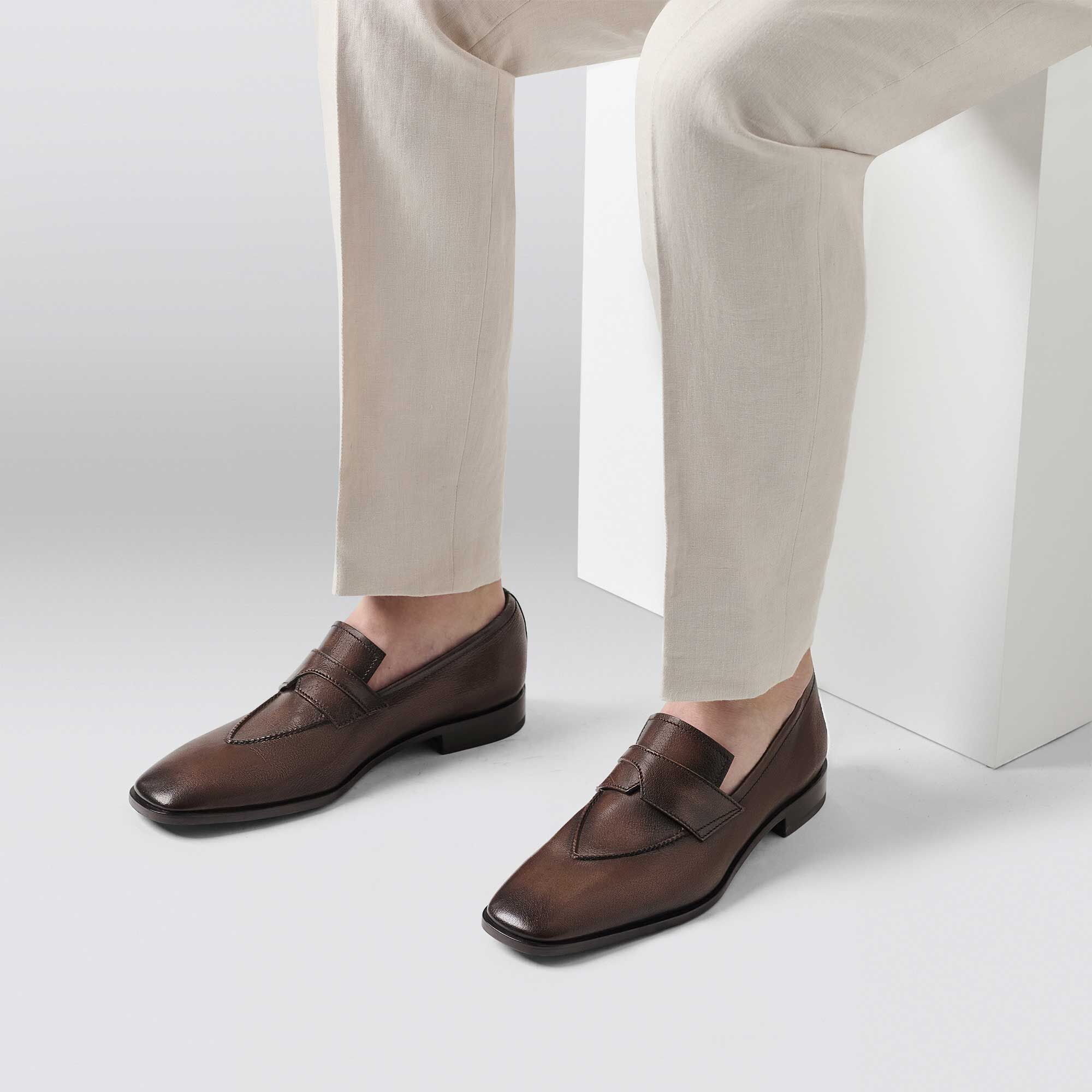 Grand Ecritoire Leather Loafer Berluti IT