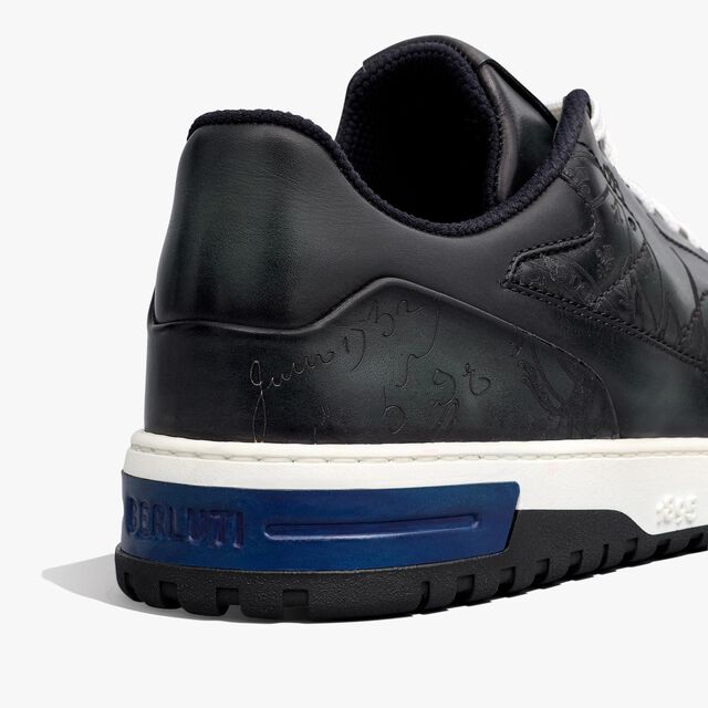 Sneaker Playoff En Cuir Scritto, OPUNTIA, hi-res 5