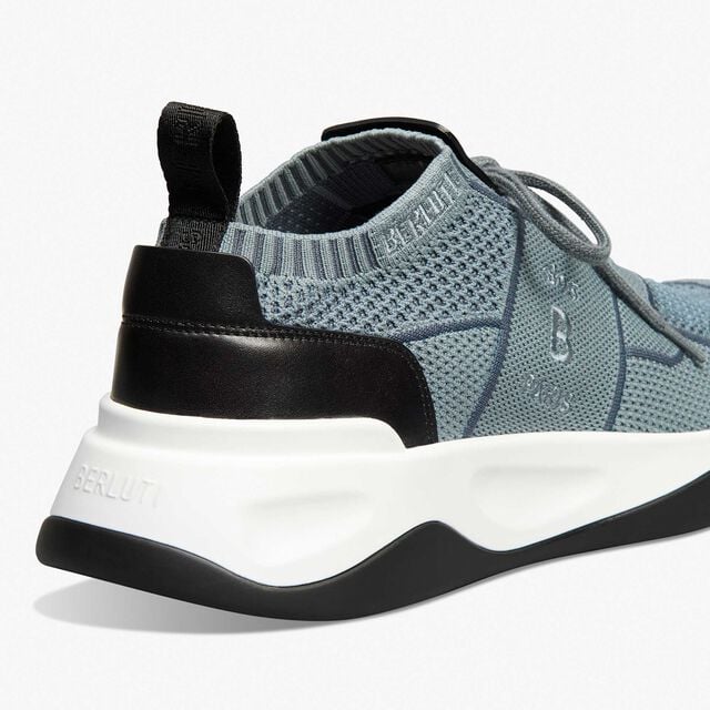 Shadow Knit And Lagoon Calf Sneaker, STONE DENIM, hi-res 5