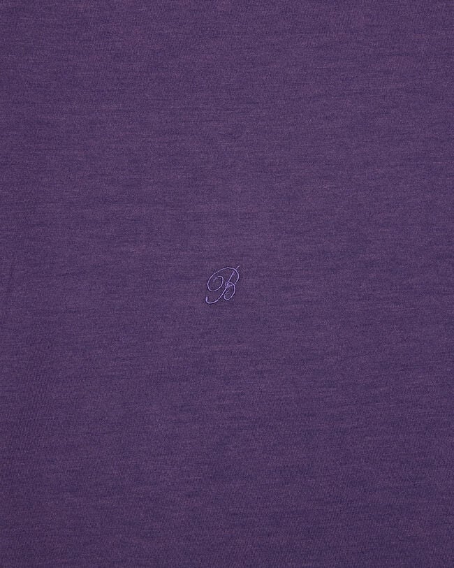 Bicolor Reversible T-Shirt, Navy & Purple, hi-res