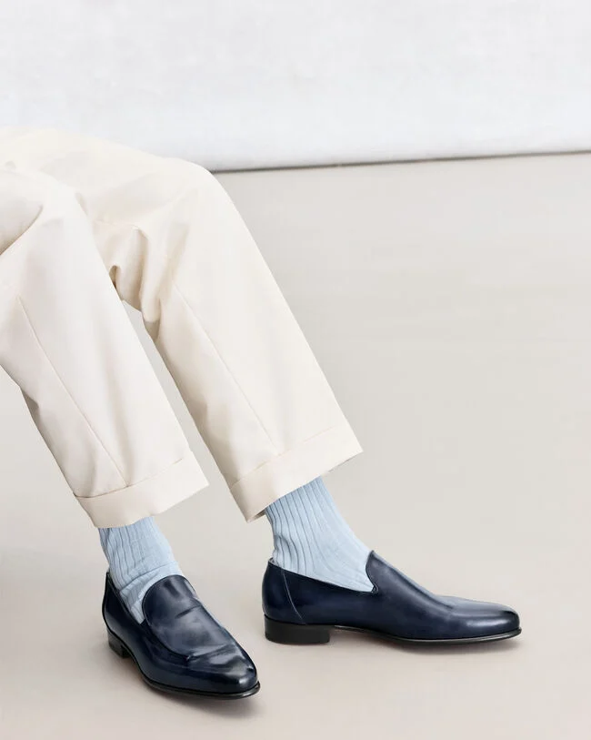 Gaspard Galet Neo Slipper, Nero Blu, hi-res