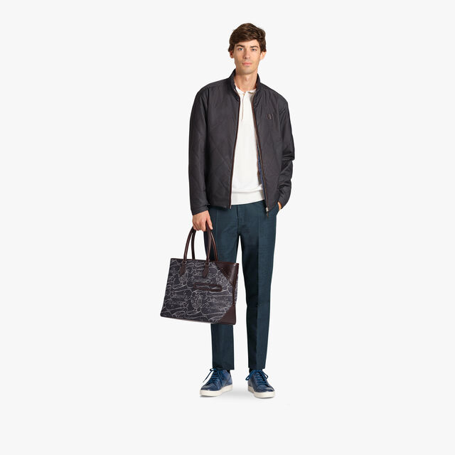Technical Wool Quilted Blouson, FERRO, hi-res 4