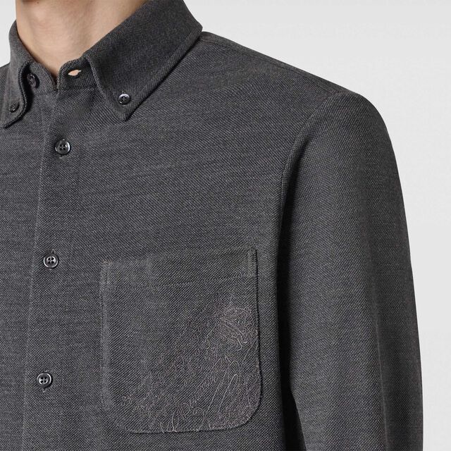 Scritto Pocket Shirt, MYSTERIOUS GREY, hi-res 4