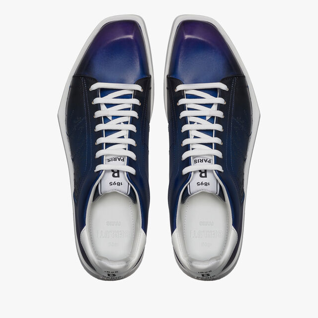 Stellar Scritto Leather Sneaker, CLOUDY SPACE, hi-res 3