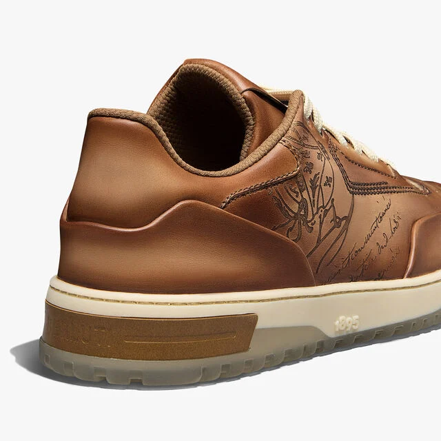 Playoff Scritto Leather Sneaker, CACHEMIRE, hi-res 5