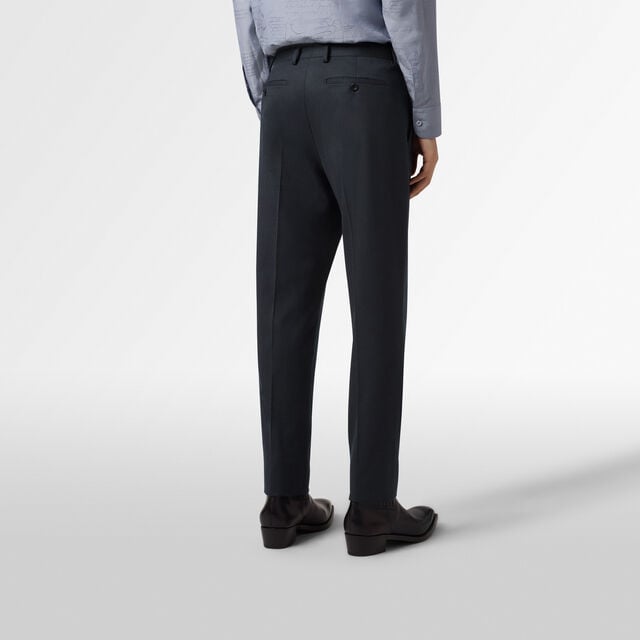 Pantalon Classique en Laine, DEEP BLUE, hi-res 3