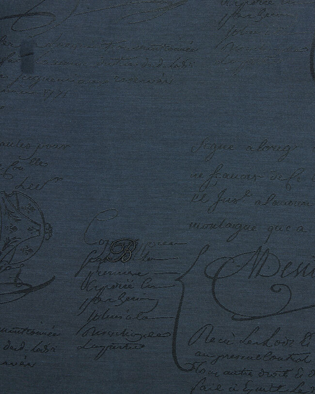 Andy Scritto Pattern Shirt, Cold Night Blue, hi-res