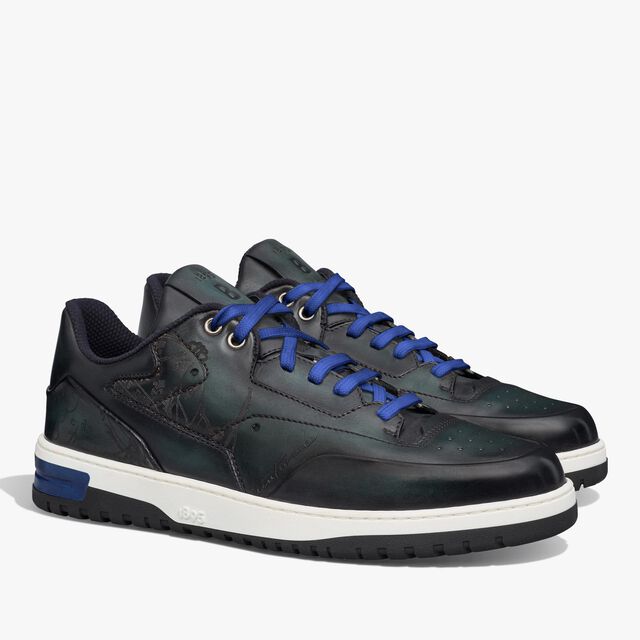 Sneaker Playoff En Cuir Scritto, OPUNTIA, hi-res 10