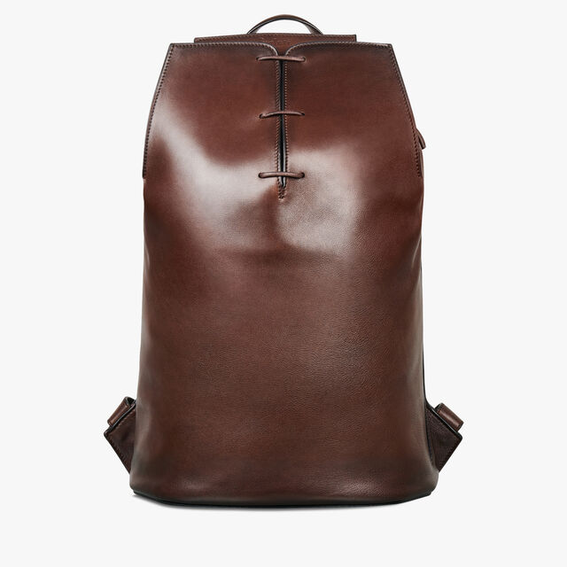 Alessandro Leather Backpack, BRUN, hi-res 1