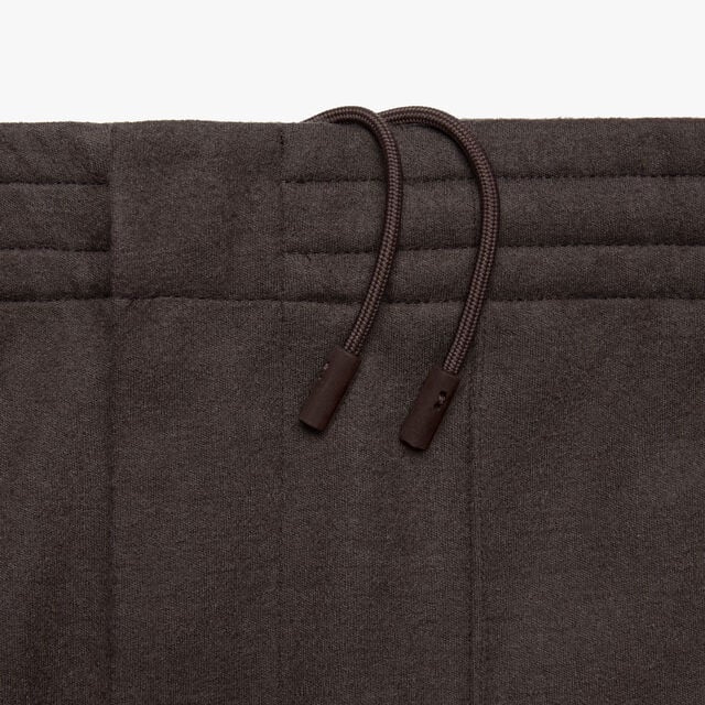 Jersey Wool Pants, CHOCOLATE BROWN, hi-res 5