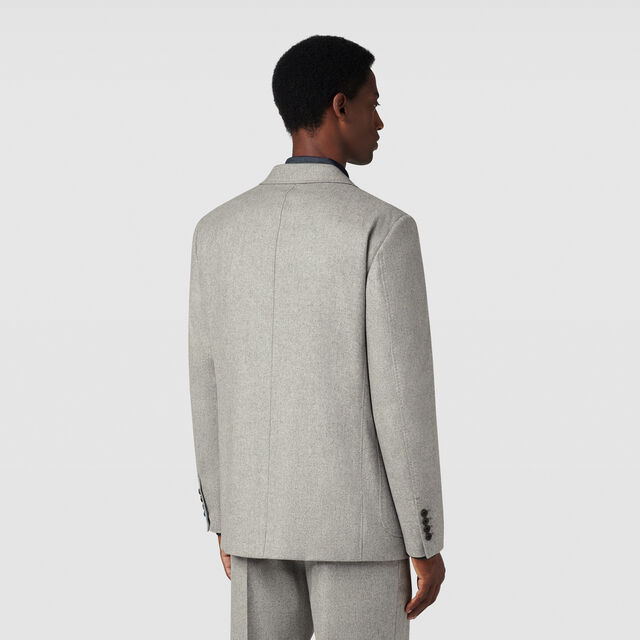 Cashmere Stretch Travel Jacket, LIGHT GREY MELANGE, hi-res 4