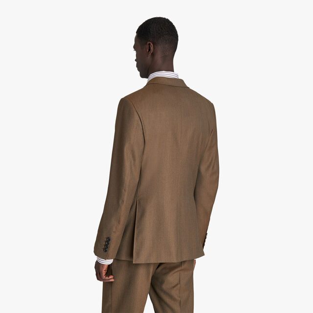 Wool Lined Formal Jacket, CAMO GREEN, hi-res 3