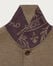 Knitted Overshirt with Leather Details, Bronze Melange, Image 2
