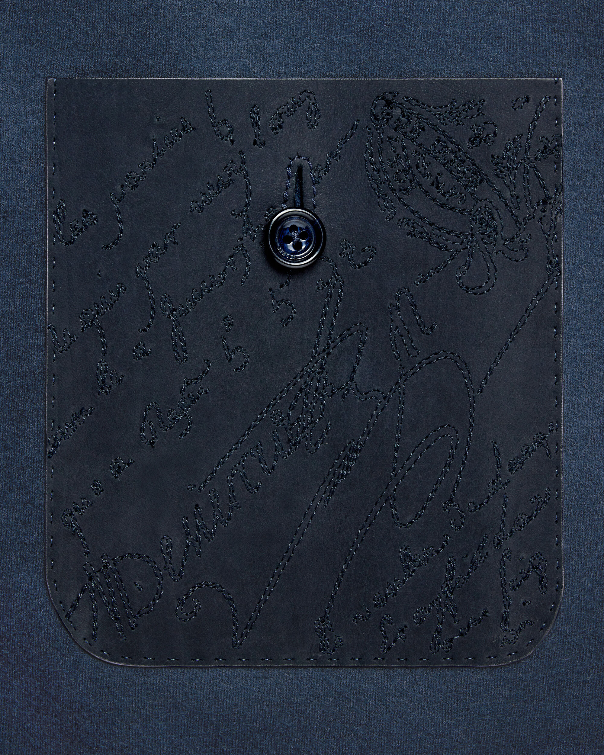 レザーディテール ジャージー ジャケット | ベルルッティ JP