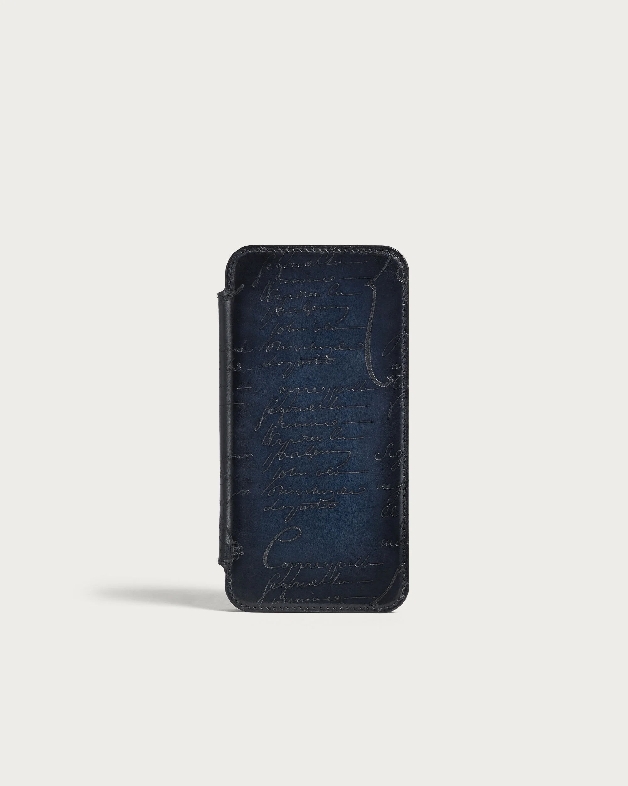 iPhone 17 Pro Folio手机壳, Nero Blu, hi-res