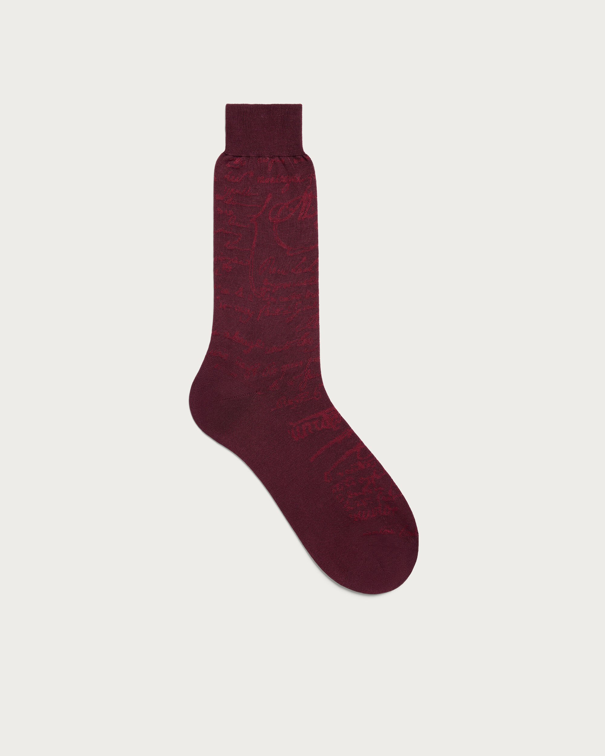 Chaussettes Fast Track, Nero Bordo, hi-res
